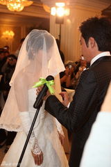 高清：罗嘉良与苏岩交换戒指亲吻 新娘喜极而泣