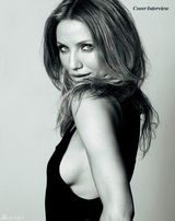 高清组图：迪亚兹登《嘉人》封面 浅浅微笑迷人