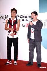 组图：吴克群承认与阿娇合作 盼媒体勿二度伤害她