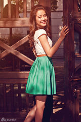 组图：孟丽炎夏清凉写真 激活酷暑大秀美腿