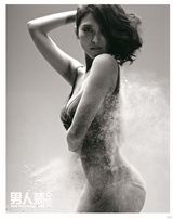 高清图：徐洁儿性感夏日写真玩转黑白与光影