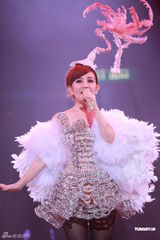 组图：梁静茹演唱会落幕 与表哥同台合唱