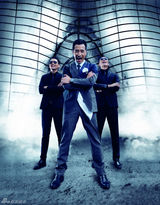 组图：何晟铭写真变身玩酷绅士 显美型男气质