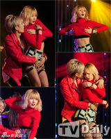 高清图：韩星贤胜惹火大片 泫雅黑丝短裙秀翘臀