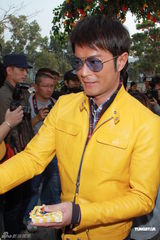 高清图：《神奇侠侣》造势 吴君如古天乐等助阵