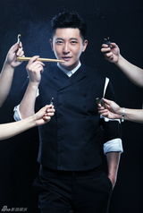 组图：《龙门镖局》大掌柜郭京飞鬼马写真