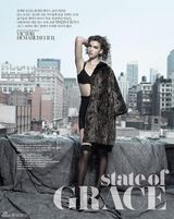 高清组图：超模艾利桑娜-缪斯登《Vogue》封面