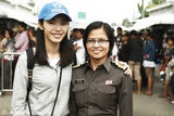 组图：联合国难民署中国代言人姚晨探访泰国难民营