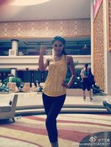 组图：新科世界小姐于文霞微博美图集锦