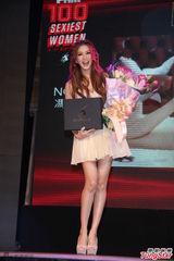 组图：郭雪芙获封女神 蒋孟玲熊熊秀性感