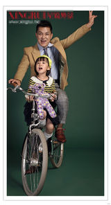 组图：《爸爸》村长李锐四岁可爱女儿跳跳曝光