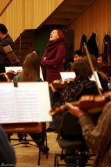 高清图：陕北民歌赴欧演唱会华沙站排练花絮