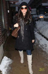 高清图：比尔-盖茨与奥立薇娅共赴圣丹斯电影节