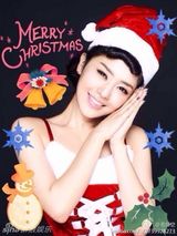 组图：众星欢乐庆圣诞 Angela可爱林志玲性感