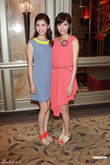 组图：准港姐为决赛拉票 热门汤洛雯受冷待