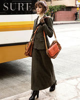 组图：成宥利拍最新秋装写真 干净利落秀可爱 