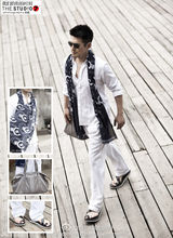 明星爱街拍37期：简约黑白色搭出夏日风情