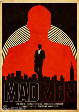 高清组图：粉丝为《广告狂人》制作复古版海报