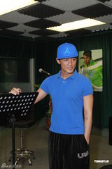 高清组图：林峰为个唱彩排 深情演绎代表作