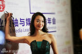 组图：刘丛丹杨烁亮相盛典获媒体关注奖