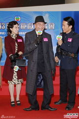 组图：TVB艺人助阵新剧推介 欧阳震华病愈亮相