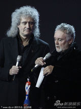 组图：喷火战机获全英最佳组合奖 皇后乐队颁奖