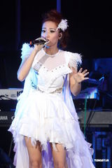 组图：天生歌姬A-Lin台北开唱 范玮琪张惠妹撑场