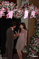 组图：《幸福额度》全国公映 陈坤向林志玲“求婚”