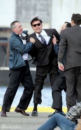 组图：《华尔街之狼》片场 FBI力擒莱昂纳多