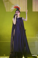 组图：暌违六年王菲小巨蛋开金嗓 演艺圈群星朝圣