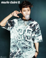 高清组图：韩团帝国之子拍写真展叛逆野性魅力