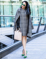 组图：樊蕊冬日街拍大片曝光时尚甜美