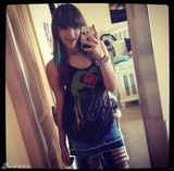 组图：MJ爱女帕丽斯初长成 朋克自拍照时尚青春