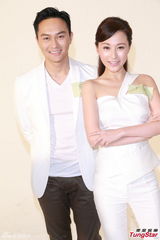 张智霖眼疾已康复 与刘心悠合拍广告