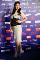 组图：群星亮相BAZAAR明星慈善夜红毯星光熠熠