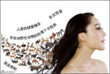 高清组图：王菲菲爱护动物公益明信片
