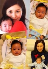 组图：李嘉欣美艳出镜 曝光大肚照幸福满溢