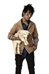 组图：《3D肉蒲团》男星叶山豪时尚大片 狂野不羁