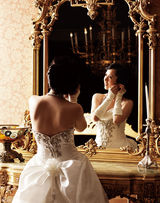 高清图：海清婚纱写真成熟优雅 演绎待嫁幸福新娘