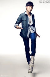 组图：张睿时尚写真 温暖型男演绎牛仔风情