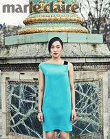 高清组图：韩星秀爱时尚写真 大气简约气质动人