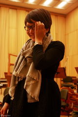 高清图：陕北民歌赴欧演唱会华沙站排练花絮