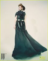 组图：杰西卡-查斯坦最新写真 变身复古妖艳女郎