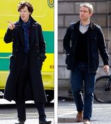 组图：《夏洛克》再曝片场照 卷福揭生死谜团