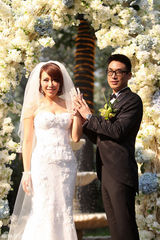 组图：金池北京大婚 计划三年内生子