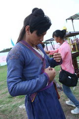 组图：《犀利仁师》热拍 吴奇隆刘诗诗“互殴”