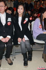 组图：刘小慧自认主持90分 百分百支持黎瑞恩