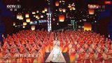 组图：姚贝娜春晚零点前献唱《天耀中华》