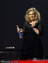 组图：第32届全英奖 阿黛尔获最佳专辑等大奖