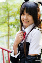 组图：许雅涵受邀出席亚太音乐盛典